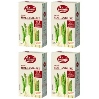 Lukull Saucen, Lukull Sauce Hollandaise mit zart cremiger Konsistenz 1000ml 4er Pack