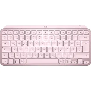 Logitech MX Keys Mini DNK/FIN/NOR/SWE rosa