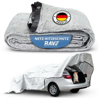 rave bike&outdoor Rave Schattennetz aus Aluminium Hunde-, Tier-Hitzeschutz Sonnensegel, 4x6m (24m2)