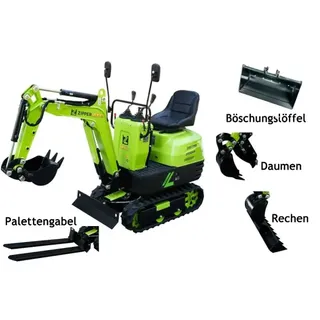 Zipper Mini-Bagger ZI-MBGS600