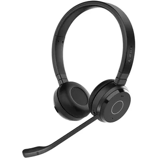 JABRA Evolve 65 TE Over-ear Headset, Schwarz