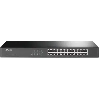 TP-Link TL-SF1024 24x Port Switch Unmanaged 19-Zoll-Stahlgehäuse