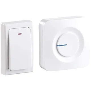 CASAcontrol Türsprechanlagen-Modul Batterielose Funk-Türklingel mit Steckdosen-Empfänger 36 Töne IP44