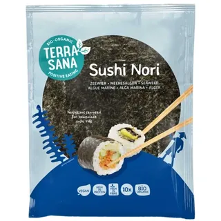 TerraSana Sushi Nori Blätter bio (10St)