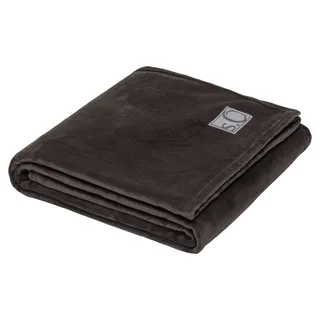 Wohndecke Kuschelsoft Dunkelbraun - braun - 150x200