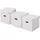 Aufbewahrungsbox Home Cube 32 x 36,5 x 31,5 cm 3-tlg. weiß