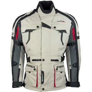 ROLEFF RACEWEAR Chicago Motorradjacke Rot/Schwarz S