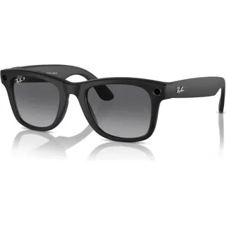Ray-Ban Meta Wayfarer RW4008 53 mm Matte Black / Grey