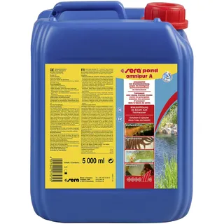 sera pond omnipur A 5 Liter - Wasseraufbereiter gegen die häufigsten Teichzierfischkrankheiten
