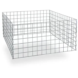 DEMA Komposter Metallkomposter Würzburg, BxTxH: 107x107x54 cm grau