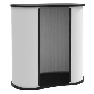 vidaXL Messetheke Faltbar 90x48x93 cm Holzwerkstoff