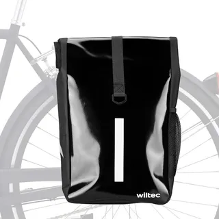Wiltec Gepäckträgertasche 16 l schwarz