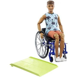 Barbie Ken Fashionistas Puppe im Rollstuhl (HJT59)