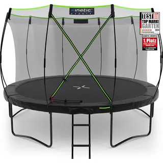 Kinetic Sports Gartentrampolin 310 cm schwarz