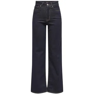 Only Jeans mit weitem Bein ONLMADISON Hohe Taille Weiter Beinschnitt Jeans