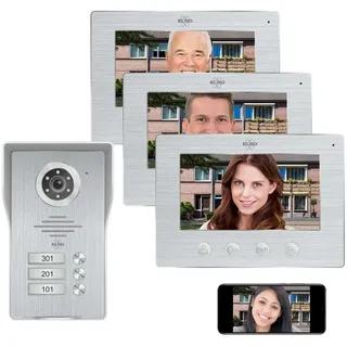 ELRO Video-Türsprechanlage Set DV477IP3  