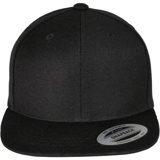 Flexfit Classic Snapback Cap schwarz Einheitsgröße