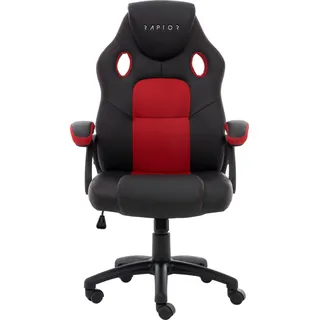 Raptor Gaming GS-40 Gaming-Stuhl RS-GS-40 Schwarz/Rot