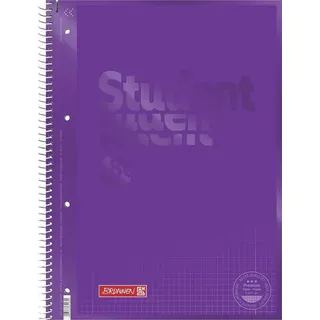 Brunnen Collegeblock Colour Code« A4 kariert, purple