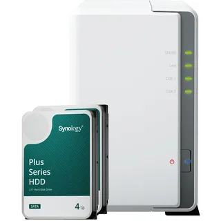Synology DS223j 8 TB (2 x 4 TB Synology Plus)