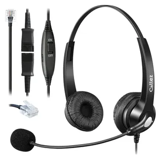 RJ45 Telefon Headset mit Mikrofon für Siemens Unify OpenStage 30 40 60 80