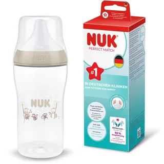 NUK Perfect Match Babyflasche 260 ml Monkey