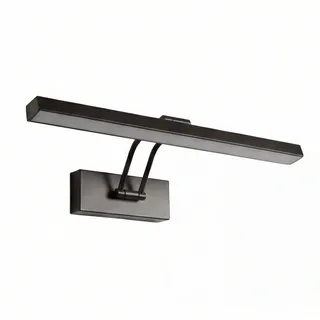 Licht-Erlebnisse Bilderleuchte Schwarz 40,5 cm Breit Mit Schalter verstellbar 3000 K 342 lm)
