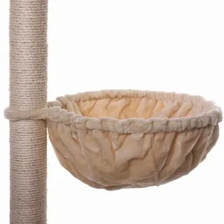 Lionto Liegemulde Für Kratzbäume, 40 Cm Durchmesser, 25 Cm Tiefe, Beige