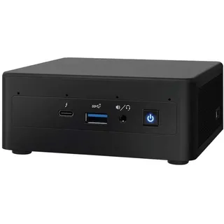 Intel NUC 11 Performance kit NUC11PAHi5 Barebone Mini-PC 1 x Core i5 1135G7 / 2.4 GHz RAM 0 GB Iris Xe Graphics GigE 2.5 GigE WLAN: Bluetooth 5.0 802.11a/b/g/n/ac/ax
