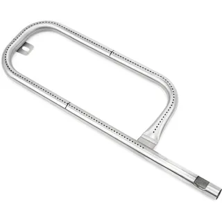 MGiessca 60040 Edelstahl Brenner Q1200 für Weber Q100 Q120 Q1000 Q1200 Gasgrill,Edelstahl Brenner für Weber Q100,Brennerrohr Zubehör für Weber Q120,Weber Grill Brenner Zubehör Q1000