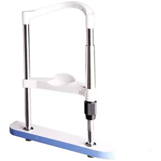 Optometrie-Kinnhalterung, ergonomische Stirnstütze für Auto-Refraktometer und Sehtraining, gebogenes Lifting-Design für optische Instrumente