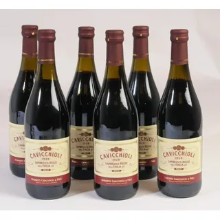 Cavicchioli Lambrusco Rosso dell ́ Emilia IGT dolce amabile (6 x 0.75 l)