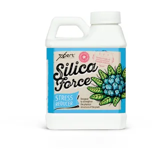 Xpert Nutrients Silica Force (250 ML) – Stressreduzierer, Silizium-Ergänzung, Silica-Zusatz, gesunde Stängel und grüne Blätter, universeller flüssiger Nährstoff für starke Pflanzen