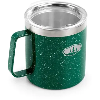 GSI Outdoors Glacier Stainless Camp Cup – 444 ml (Green Speckle)