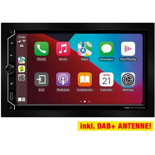 ESX VMX700DAB Auto Radioset für VW Caddy (2K) 2003-2015