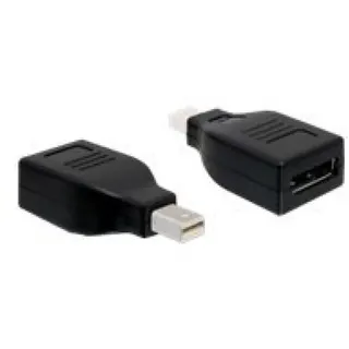 DeLock Adapter mini DisplayPort 1.2 Stecker - DisplayPort schwarz