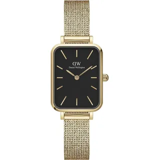Daniel Wellington Quadro Pressed Evergold - Schwarz/Schwarz