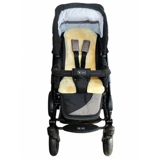 Heitmann-Felle Heitmann Felle Lammfell-Auflage Kinderwagenfell, ca. 77 x 35 cm Grau