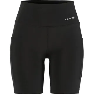 Craft Damen Essence Short Tights 3 schwarz