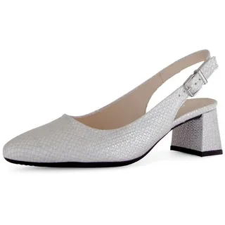 Gabor Slingpumps in silber | Gr.: 36