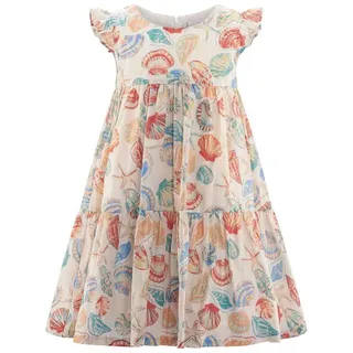 happy girls Sommerkleid HAPPY GIRLS "Mädchenkleid", Mädchen, Gr. 110, EURO-Größen, beige, Stoff, 100% Baumwolle, normal, Kleider Sommerkleid