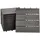 WPC Bavaro anthrazit 30 x 30 x 2,2 cm 6 St.