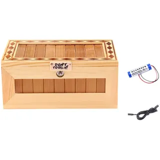 Iegefirm B2 Don'T Touch Useless Box mit Attitude Leave Me Alone Überraschungen, Maschinen-Gags und Praktischer Witz, Dekorativ und Endloser Spaß, Langlebig, Einfache Installation, Einfach zu Bedienen