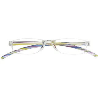I NEED YOU Lesebrille Wave / +1.00 Dioptrien / Lila, 1er Pack