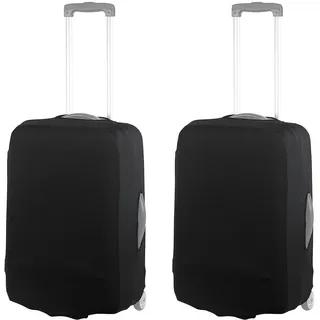 Xcase 2er-Set elastische Schutzhülle für Koffer bis 42 cm Höhe, Größe S