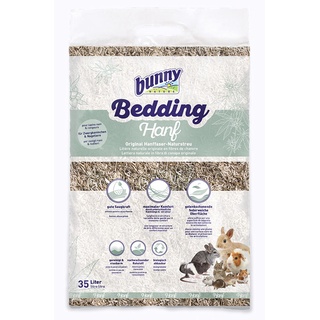 BUNNY TIERERNÄHRUNG GmbH Bunny Bedding Naturstreu Hanf 35 Liter