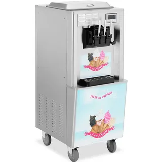 Royal Catering Softeismaschine 33 l/h 2140 W LED 3 Sorten -