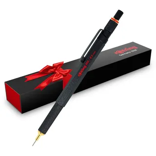 Rotring 800 Druckbleistift - 0,5 mm - Schwarz Vollmetall