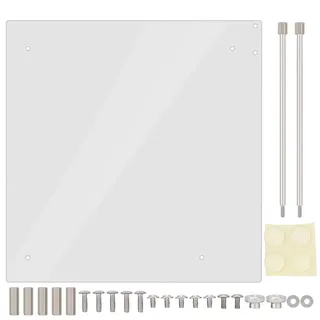 Motherboard Acrylrahmen Open Frame Transparenter Acryl Overlock Computer Fall DIY Base Stand für ITX Motherboard
