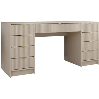 Mirjan24 Schreibtisch Tireno Bis Sandbeige